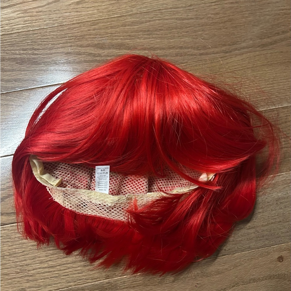 Vibrant Red Women's Wig
